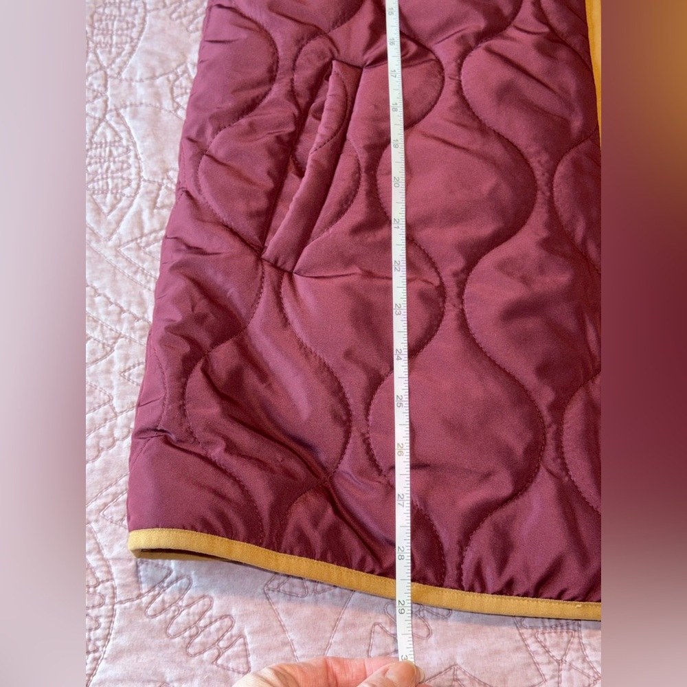 Susan Graver Maroon Quilted Puffer Jacket - Picture 11 of 16